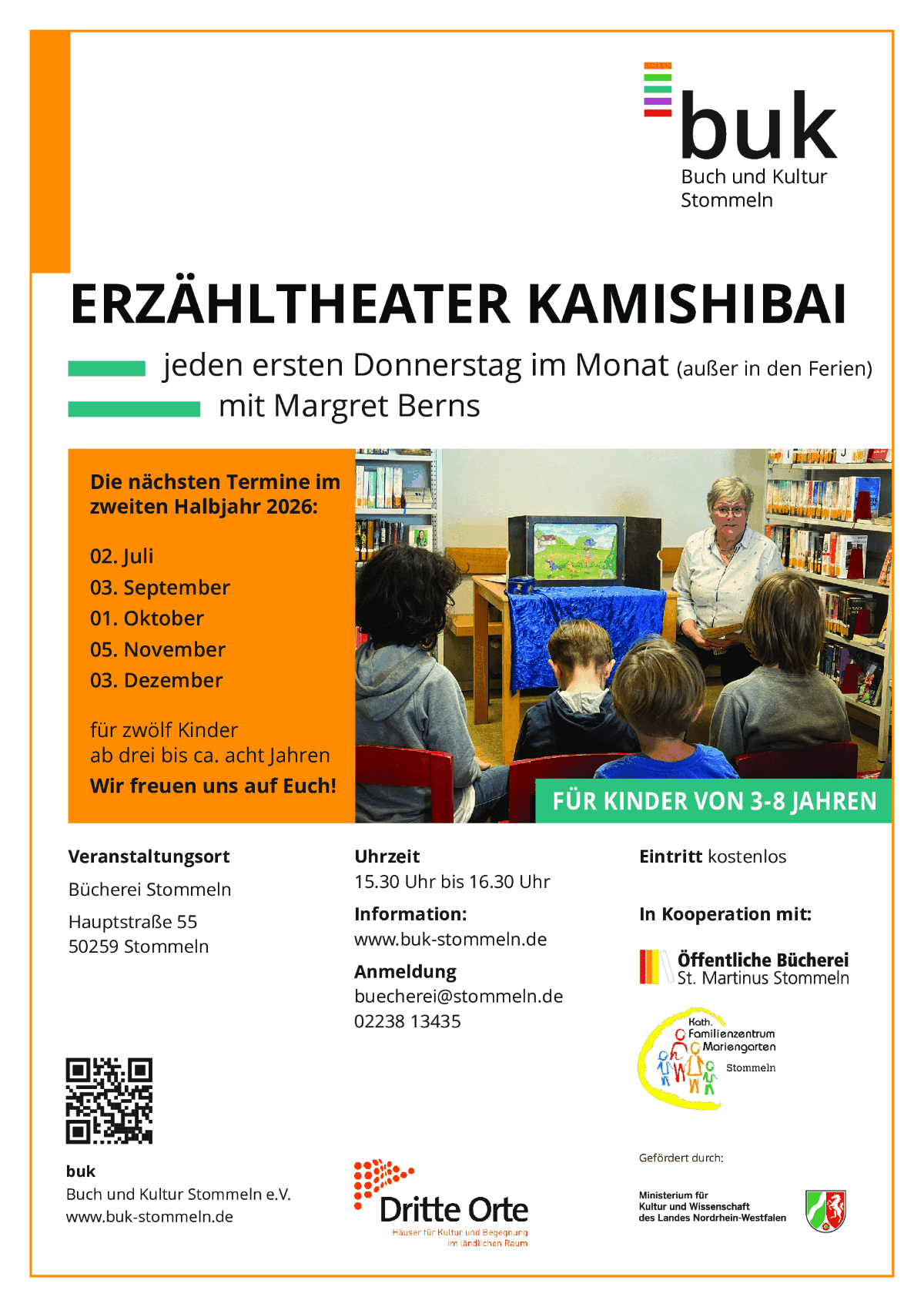 26-0078-0082-buk-Plakat-Kamishibai-12-zweites-Halbjahr-2026 (c) Bücherei Stommeln